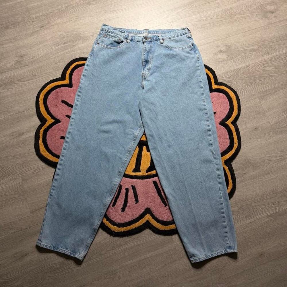 Levi’s Super Baggy Fit Denim Jeans Size 36x34 Light Blue Men's